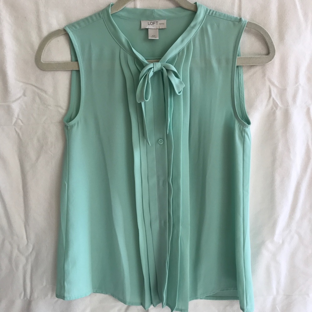 Pleated Tank Blouse